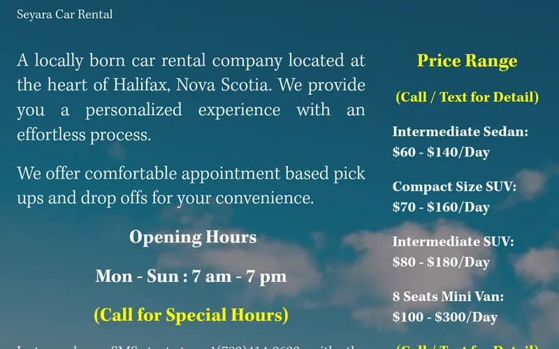 Seyara Car Rental