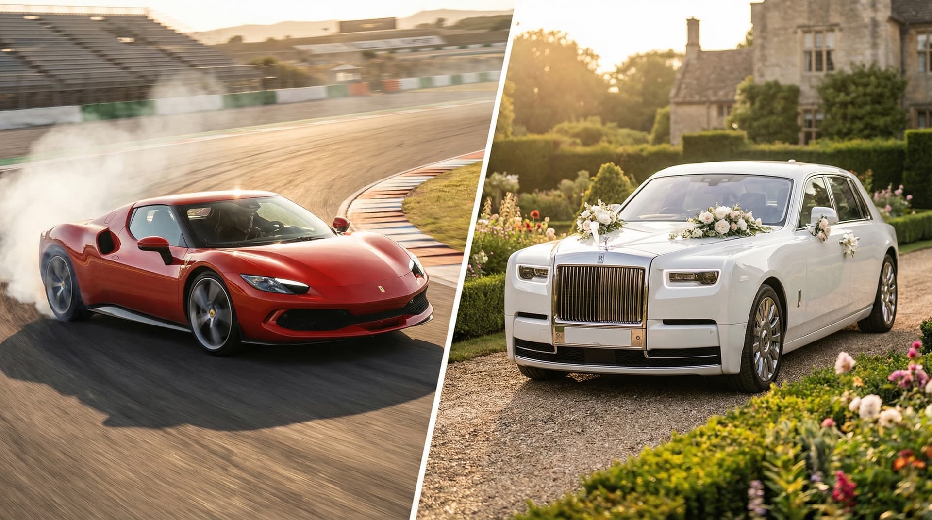 Track Days, Weddings, and Birthdays: Two Very Different Businesses Are Both Called 'Exotic Car Rental' Track Days, Weddings, and Birthdays: Two Very Different Businesses Are Both Called 'Exotic Car Rental'