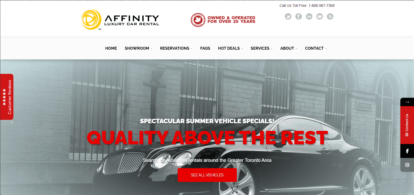 Affinity Luxury Car Rental